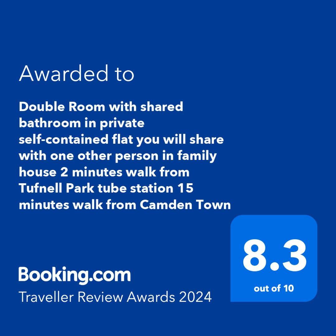 Self-Contained Flat On The 2Nd Floor You Will Share With One Other Guest, In A Family House 2 Minutes Walk From Tufnell Park Station 2Nd Floor With Stairs Londra Esterno foto